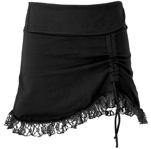 Boho minirock mit - boho, spitze