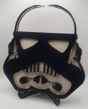 Star Wars Soldaten Neon Sign Heim Zimmer Neonleuchte Geschenk 30x30 aus holz