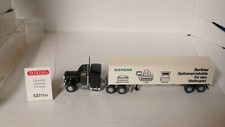 WIKING 527/8 - Peterbilt Sattelzug Siemens - schwarz/weiß - Berliner Spitzenprod