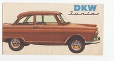 DKW Junior  ca 1959 Prospekt