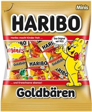 Haribo Minibeutel Goldbären - Fruchtgummi Minis - 20 Beutel