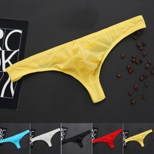 Sexy Herren Bade Bikini Slip Tanga G String Bademode Schwimmhose Unterwäsche Hot