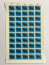 BUND BRD 50 er Bogen 514** Hochwild Wild Rothirsch Hirsch Rotwild Natur Berge