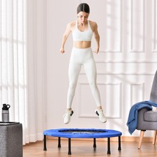 HOMCOM Fitness Trampolin Ø91