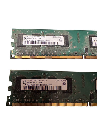 Qimonda 4gb ram - 4gb, (2x2gb)