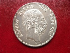 Sachsen, 5 Mark 1902, Albert