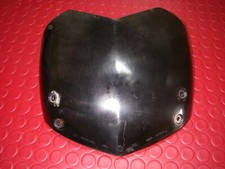 Scheibe schwarz orig. Windschild BMW F650GS R13 Dakar ab 2003 facelift 4 Bohrung