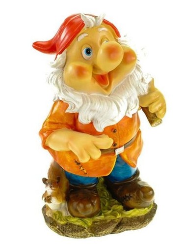 Zwerg gartenzwerg mit axt und - zwerg,