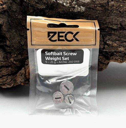 Zeck softbait screw weight set - softbait,