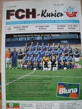 2. Liga FC Hansa Rostock - FC St. Pauli Hamburg 23.08.1994 - Ostseestadion