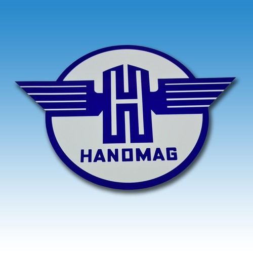 Aufkleber sitzschale hanomag - aufkleber,