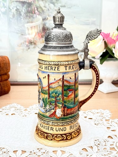 Patriotischer sammler bierkrug - patriotischer,