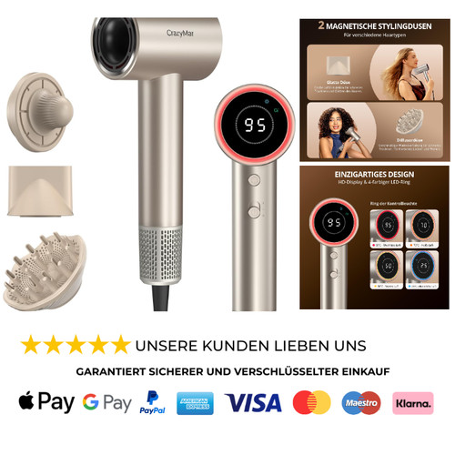 Crazymar haartrockner mit - crazymar,
