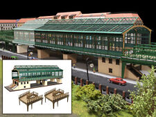 MU N-B00197 - Stählerne Hochbahn - Bahnhof  - Spur N - NEU