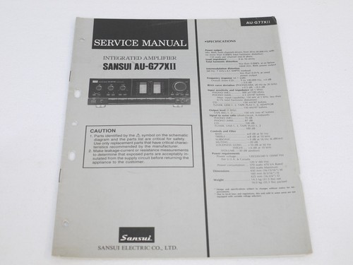 Original sansui g77x ii - sansui,