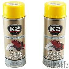 2x ORIGINAL K2 Bremssattellack