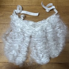 Weihnachtsmann Bart Weiß