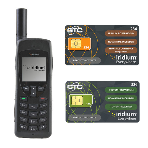 Iridium 9555 satellitentelefon - iridium,