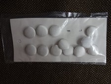 12 Knöpfe Seidenmalerei Seide