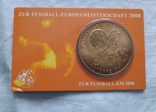 2 Gedenkmünzen zur EM 2008