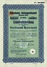 Ruhrchemie AG 1934 Oberhausen
