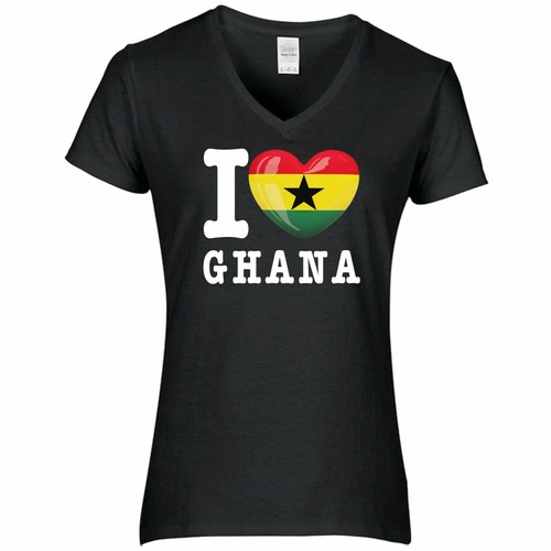 Shirt love ghana damen - shirt, wm