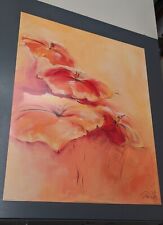 Poster Andreas Alba, Blumen, Kunstdruck Bild 80x60 cm, Poster mit Blumen