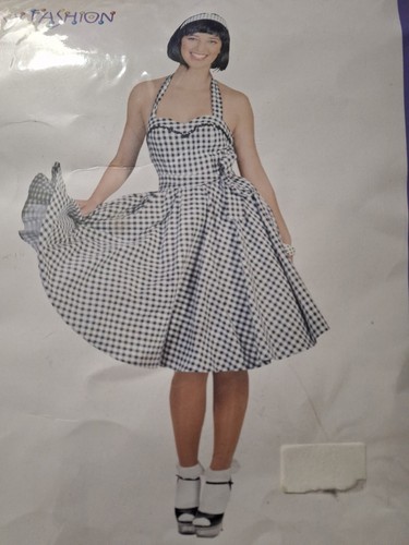 Rock roll chekered dress 42 - rock'roll, 40/42