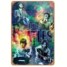 Blechschild the beatles - the,