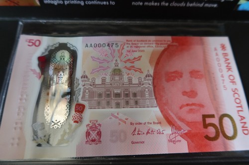 Bank scotland polymer 50 - polymer, £50