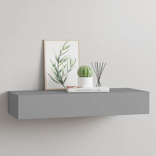 Wandregal mit schublade - wandregal,
