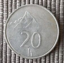 Münze, Slowakei, 20 Heller, 1994, Triglav