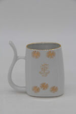 Kurbecher Trinkbecher Porzellan Bädertasse Schnabeltasse goldverziert JSK