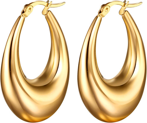 Ohrringe hoop damen - hoop, creolen