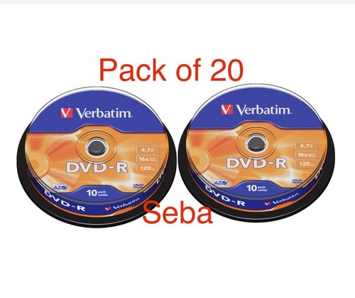Verbatim dvd 4 7gb x16 - 20,