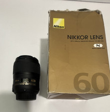 Nikon AF-S Micro NIKKOR 60mm