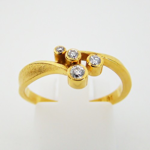 Ring gold 585er 14 - 585er, /