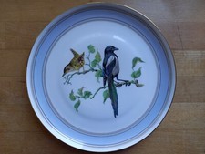 Teller mit Vogelmotiv