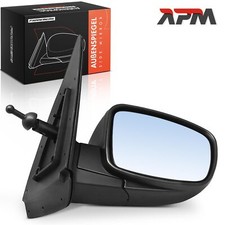 Außenspiegel Rechts Konvex Manuell einklappbar unlackiert für Hyundai i10 07-10