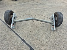 Hinterachse Achse AL-KO BN20 Wohnwagen 1360 Kg Bj. 5/2006 Typ. Delta SIN12-3