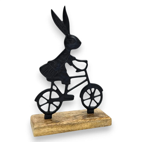 Osterhase schwarz mit