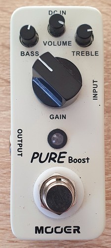 Mooer boost clean pedal - boost,