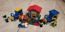 Lego Fabuland Sammlung Konvolut Polizei Station Autos Vintage TOP
