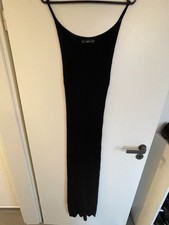 Mango Maxikleid Strick Schwarz Gr. M / 38