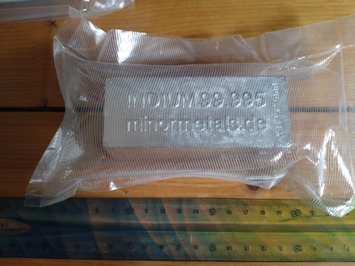 Indium barren 1kg 1001g - indium,