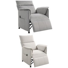 HOMCOM Relaxsessel Elektrisch Fernsehsessel mit Liegefunktion Bürstenloser Motor