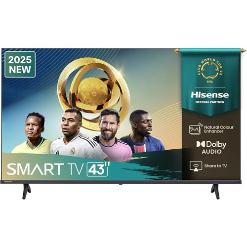 Fernseher hisense 43a6q 4k - fernseher,