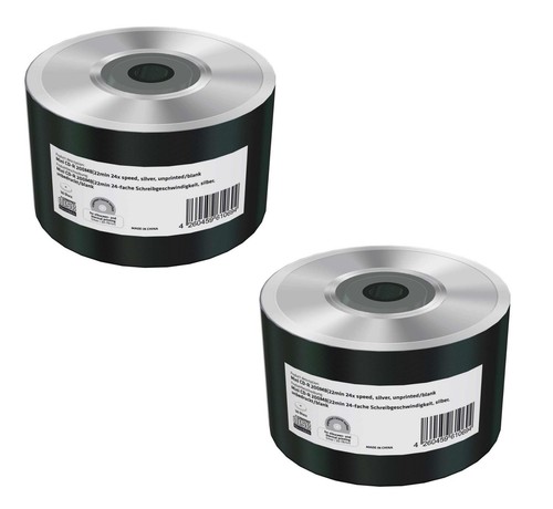 100 mediarange leere mini - leere, cd