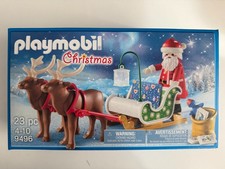 Playmobil Christmas 9496 Weihnachten Rentierschlitten Santa Claus NEU & OVP