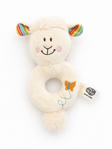 Baby rassel schaf stoffrassel - schaf,